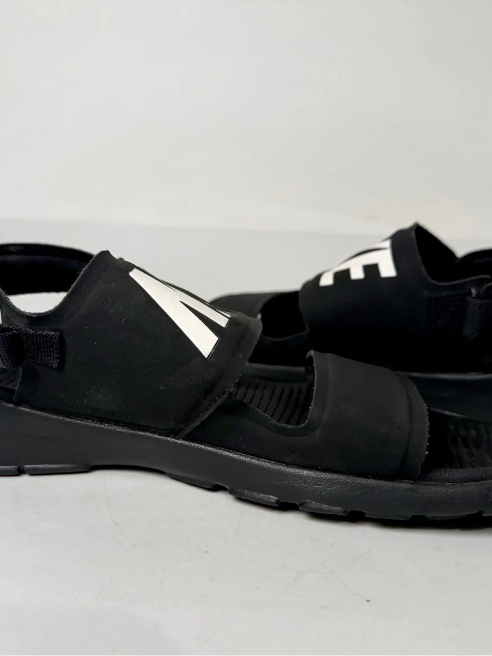 Nike Tanjun Sandal Black/White 882694-001 Women's Shoes Size 8